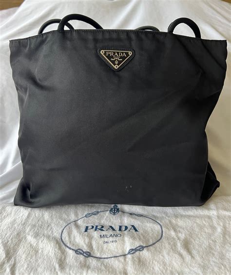 prada tote vintage|Prada shopping tote.